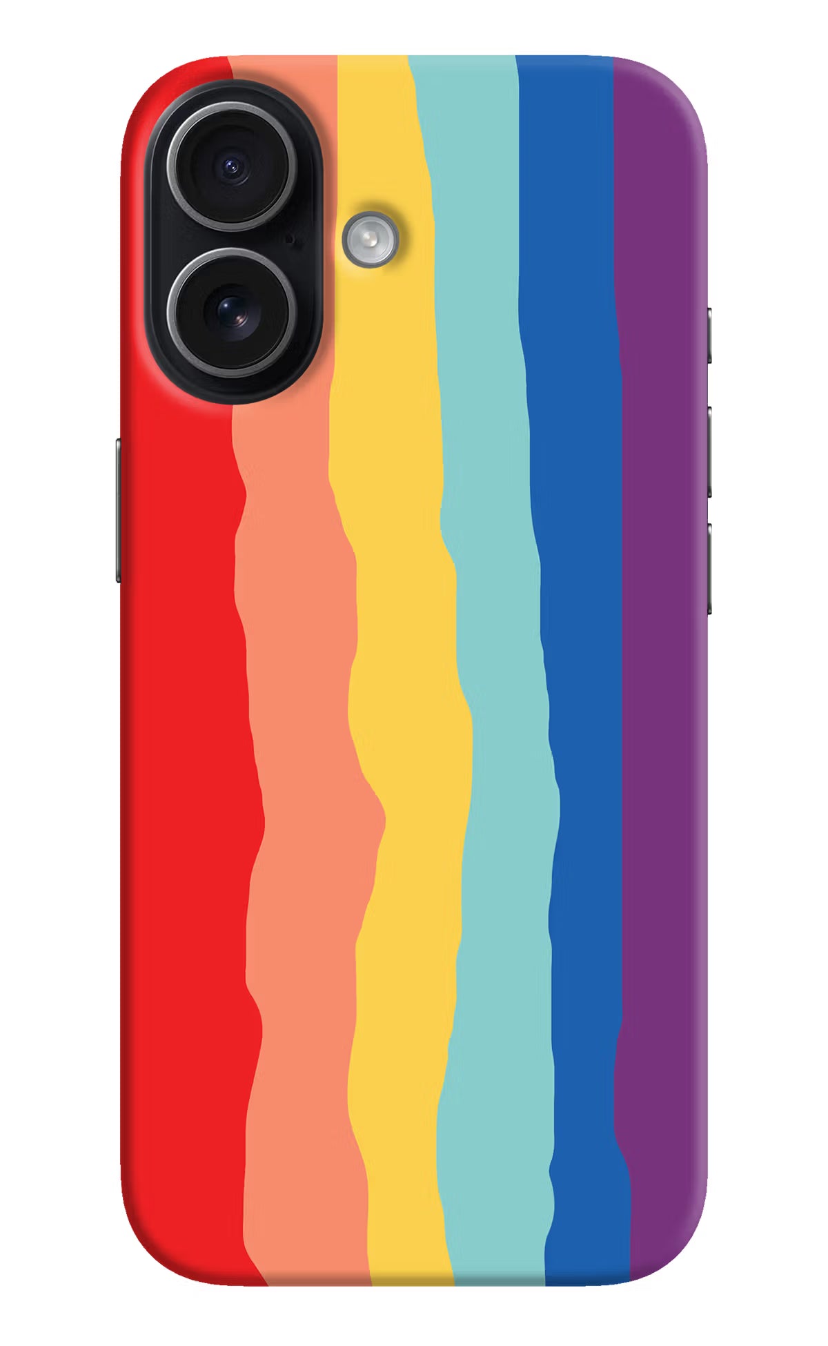 Rainbow iPhone 17 Hard Case Back Cover by Casekaro