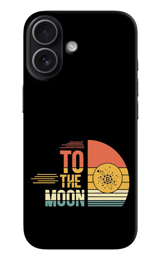 To the Moon iPhone 17 Hard Case Back Cover by Casekaro