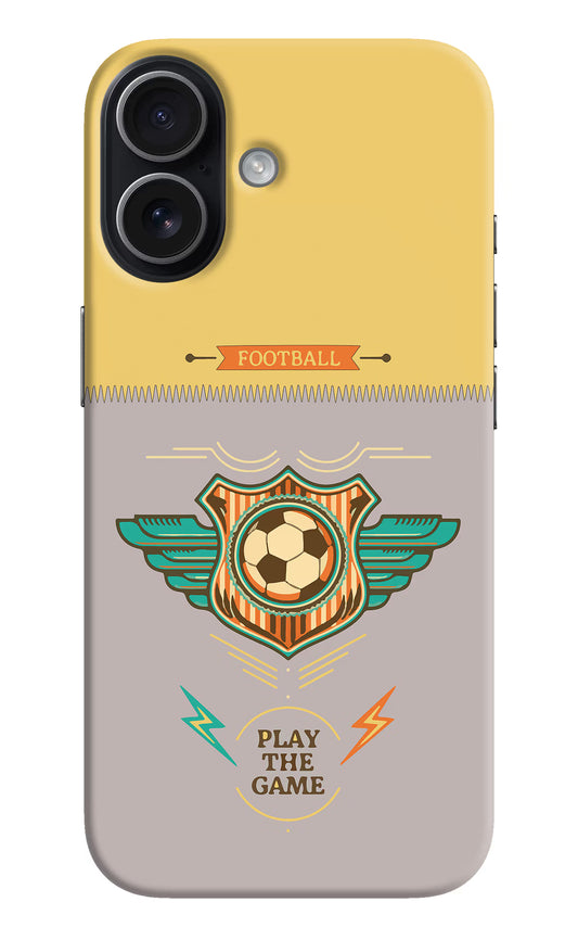 Football iPhone 17 Hard Case Back Cover by Casekaro