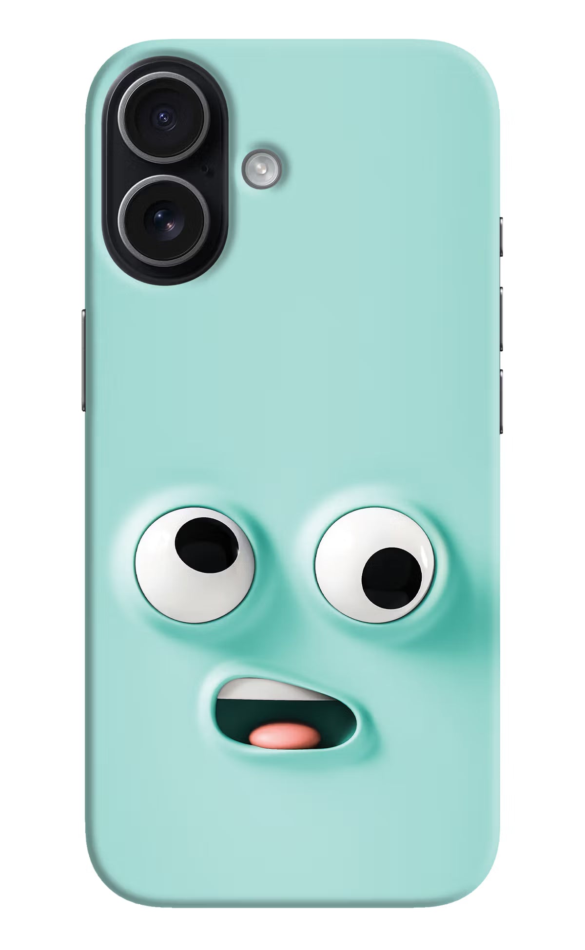 Funny Cartoon iPhone 17 Hard Case Back Cover by Casekaro