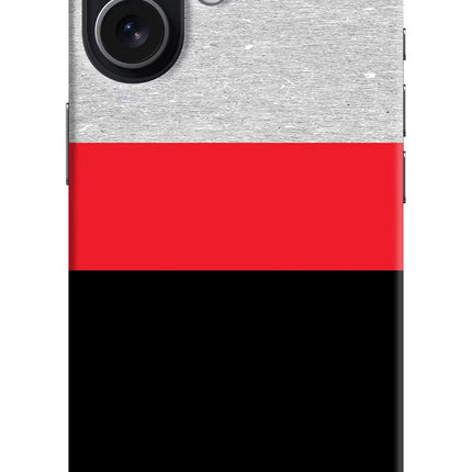 Tri Color Pattern iPhone 17 Hard Case Back Cover by Casekaro
