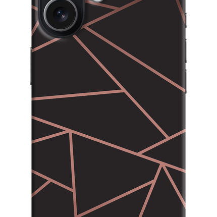 Geometric Pattern iPhone 17 Hard Case Back Cover by Casekaro