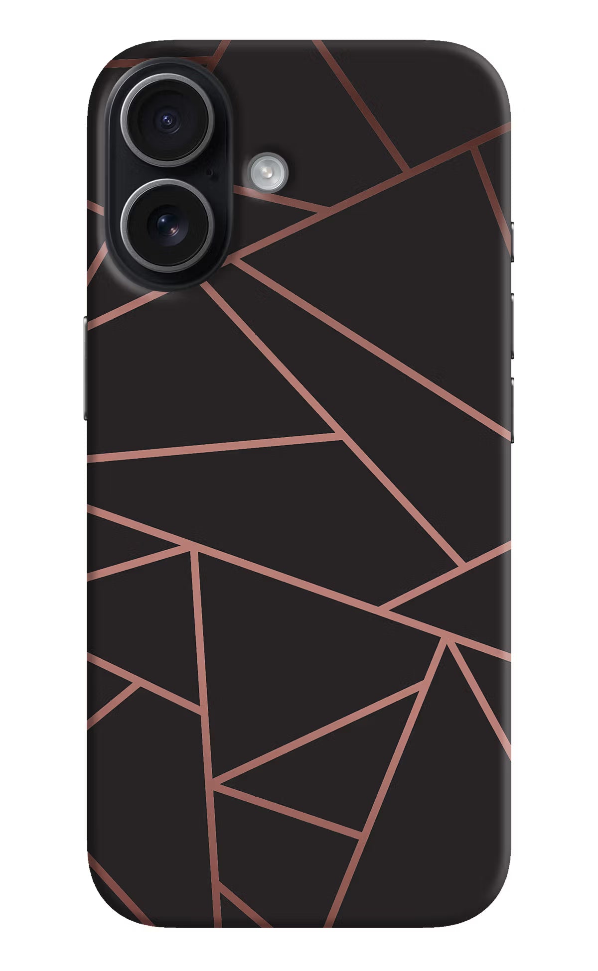 Geometric Pattern iPhone 17 Hard Case Back Cover by Casekaro