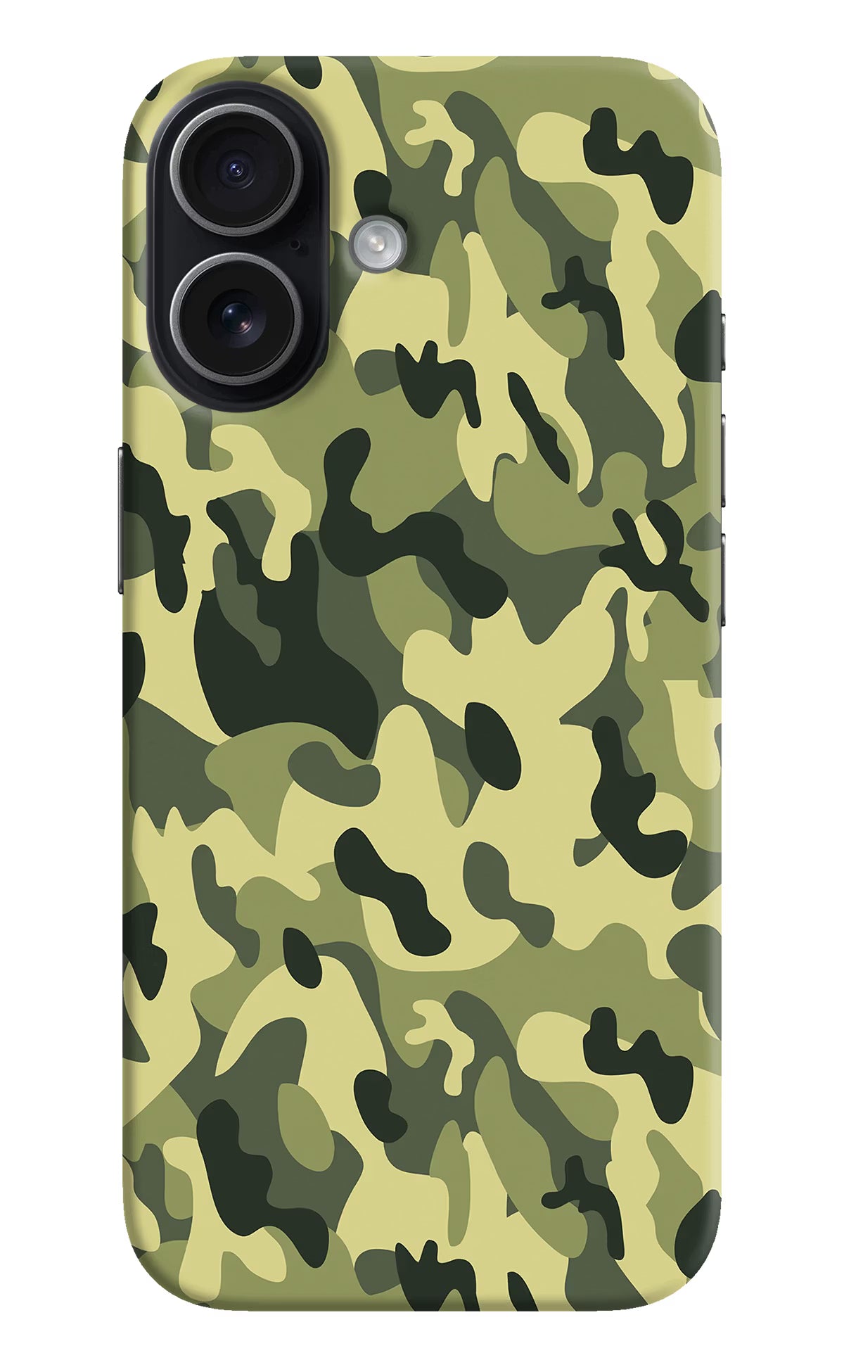 Camouflage iPhone 17 Hard Case Back Cover by Casekaro