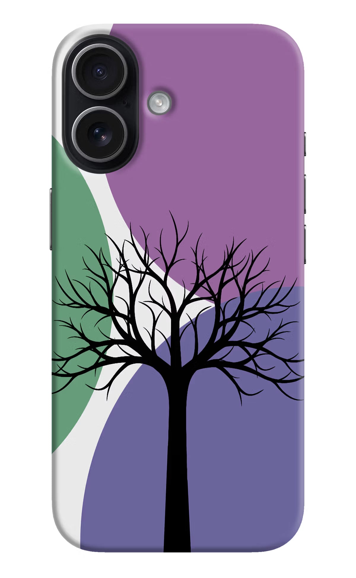 Tree Art iPhone 17 Hard Case Back Cover by Casekaro