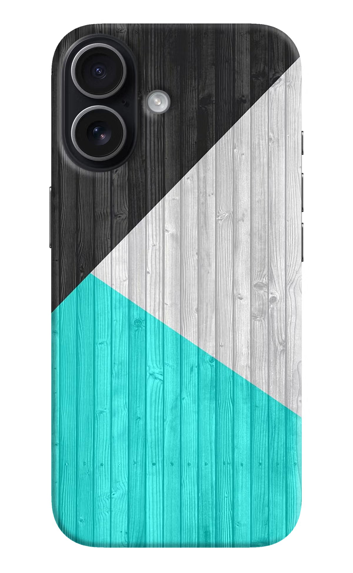 Wooden Abstract iPhone 17 Hard Case Back Cover by Casekaro