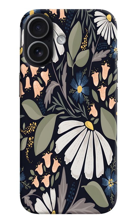 Flowers Art iPhone 17 Hard Case Back Cover by Casekaro