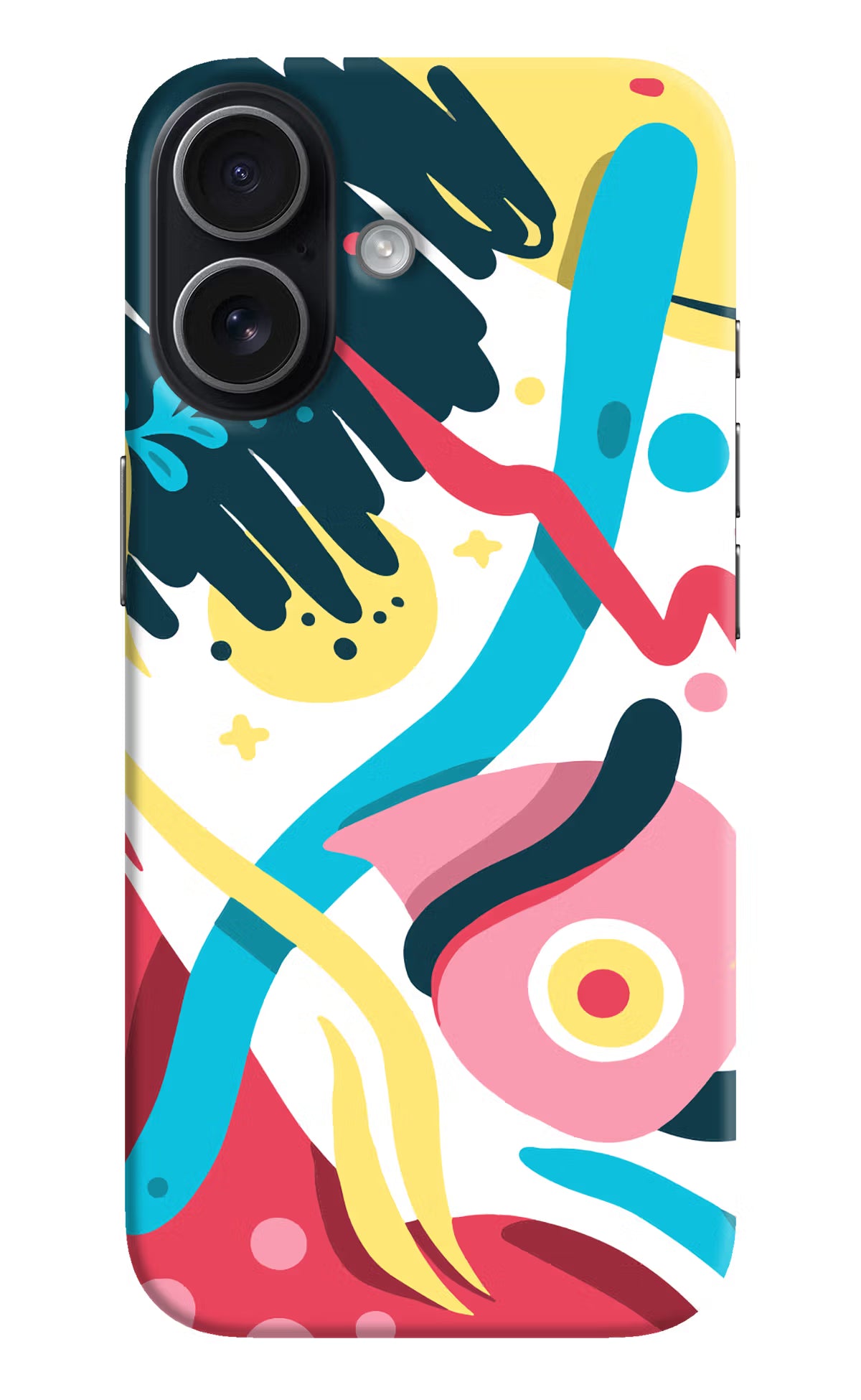 Trippy iPhone 17 Hard Case Back Cover by Casekaro