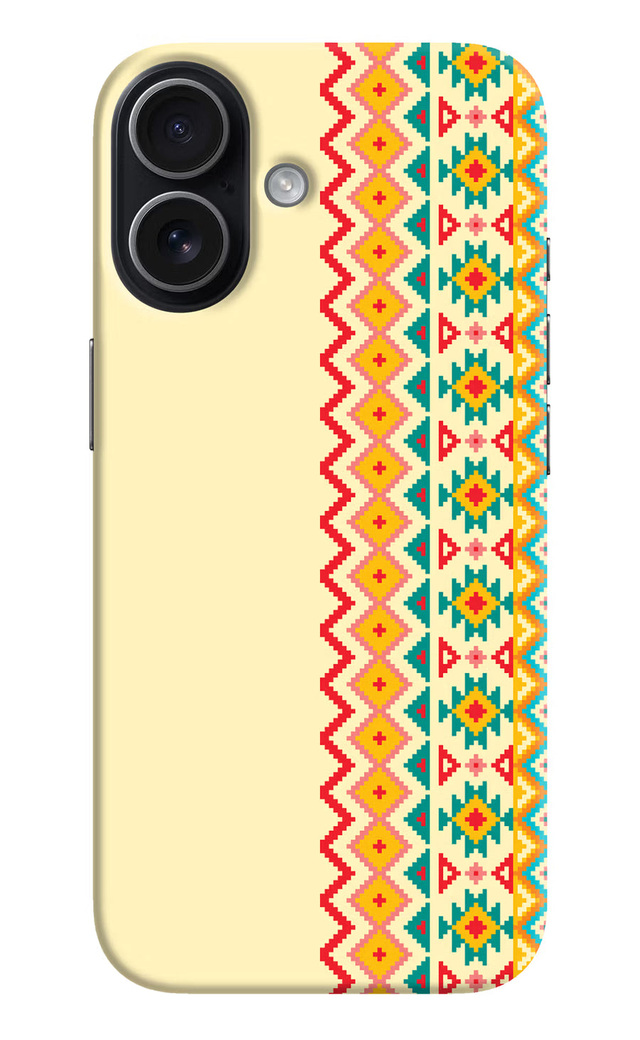 Ethnic Seamless iPhone 17 Back Cover, Hard case