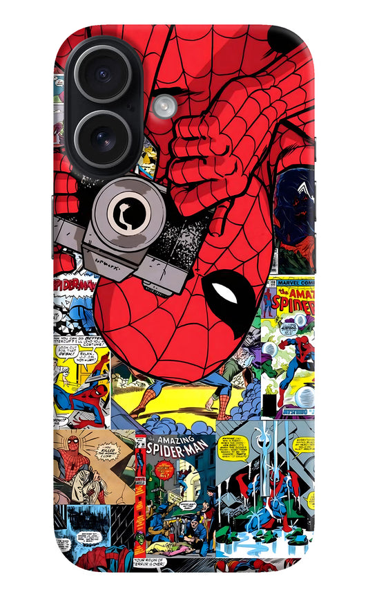 Spider Man iPhone 17 Hard Case Back Cover by Casekaro