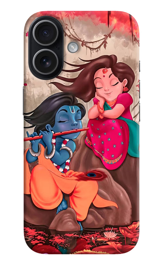 Radhe Krishna iPhone 17 Hard Case Back Cover by Casekaro