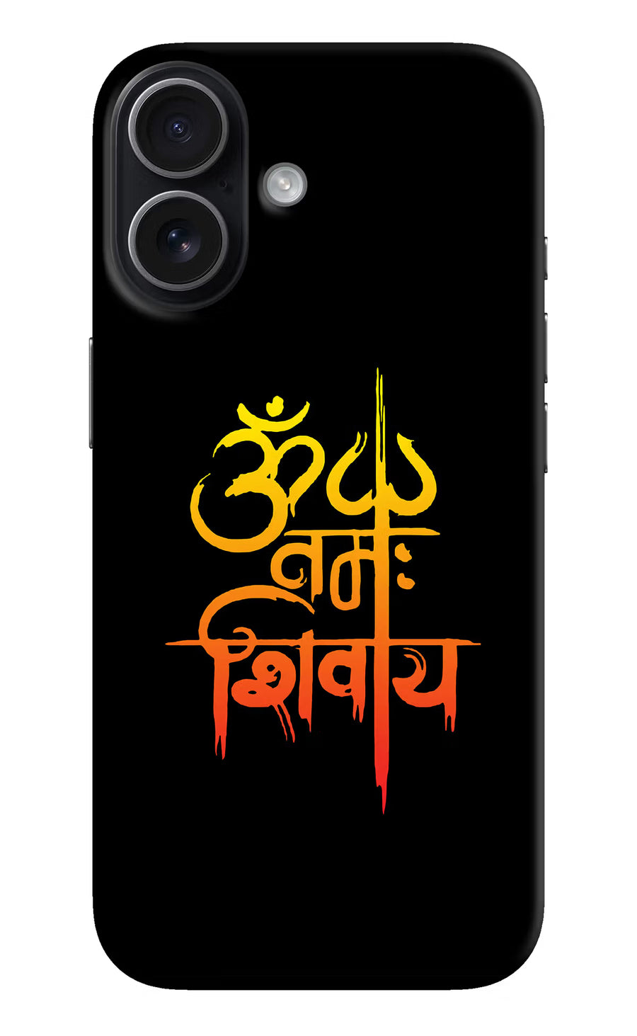 Om Namah Shivay iPhone 17 Back Cover, Hard case