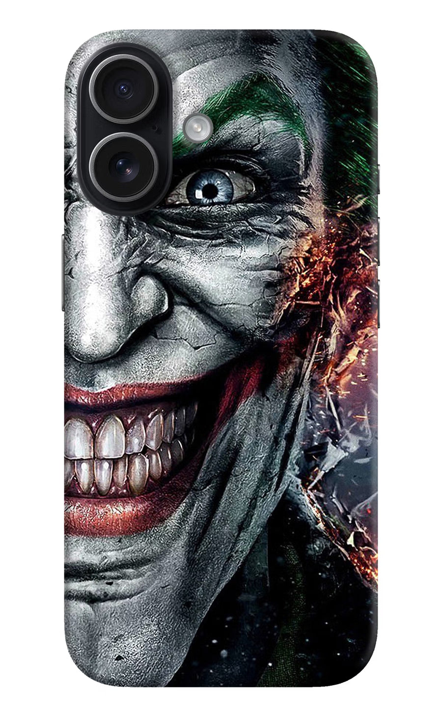Joker Cam iPhone 17 Back Cover, Hard case