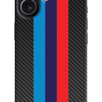 BMW Stripes Pattern iPhone 17 Hard Case Back Cover by Casekaro