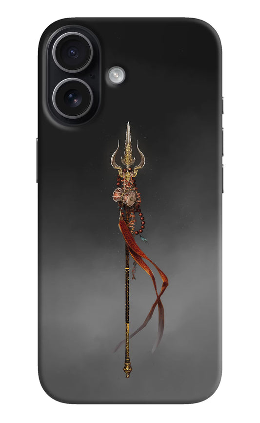 Shiv Trishul iPhone 17 Hard Case Back Cover by Casekaro