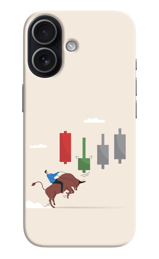 Bull Trading Momentum iPhone 17 Hard Case Back Cover by Casekaro