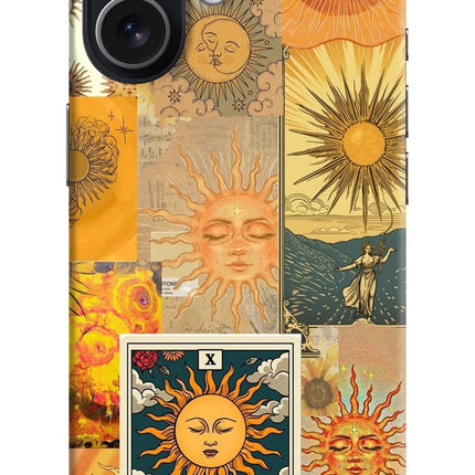 Sun iPhone 17 Hard Case Back Cover by Casekaro