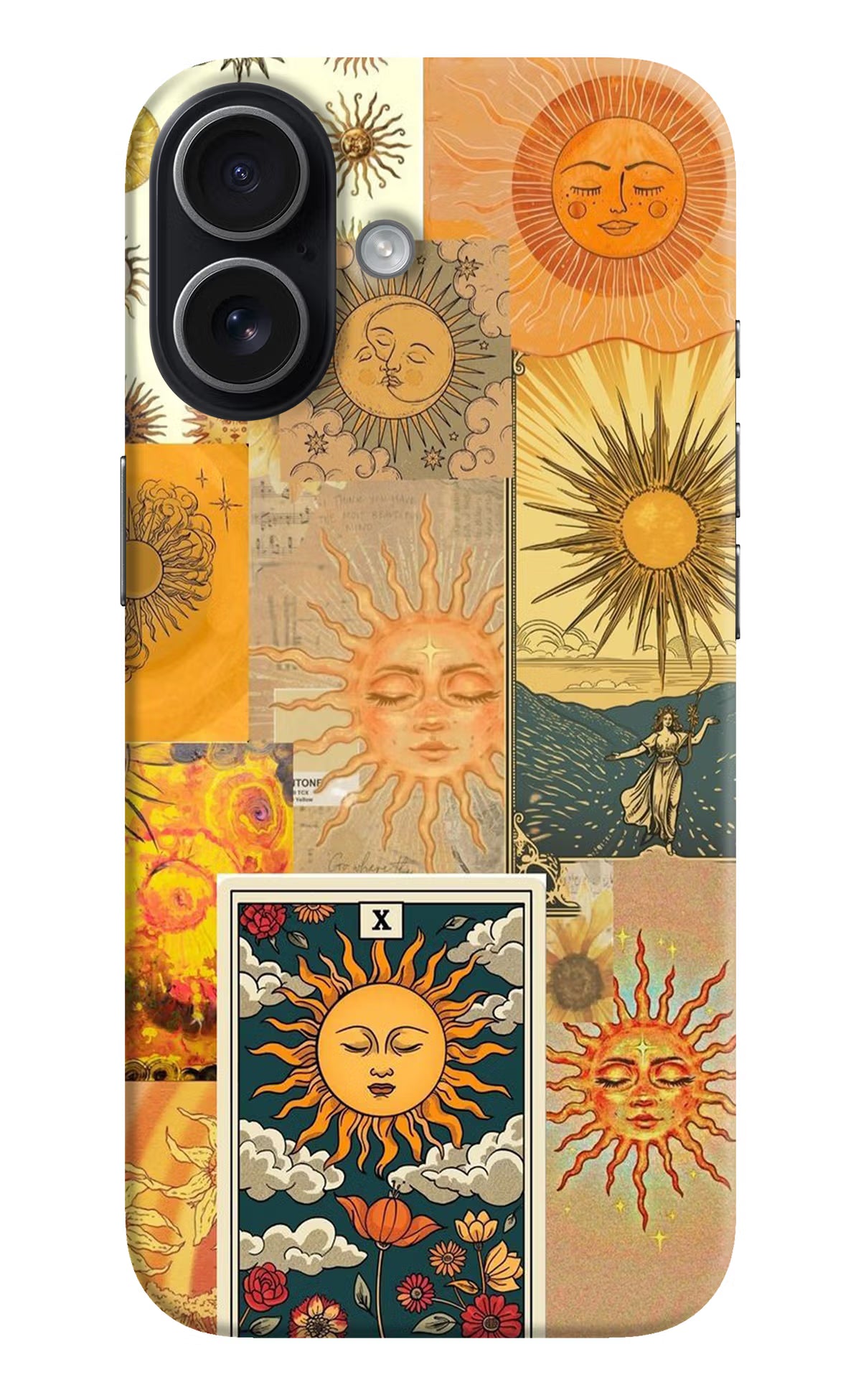 Sun iPhone 17 Hard Case Back Cover by Casekaro