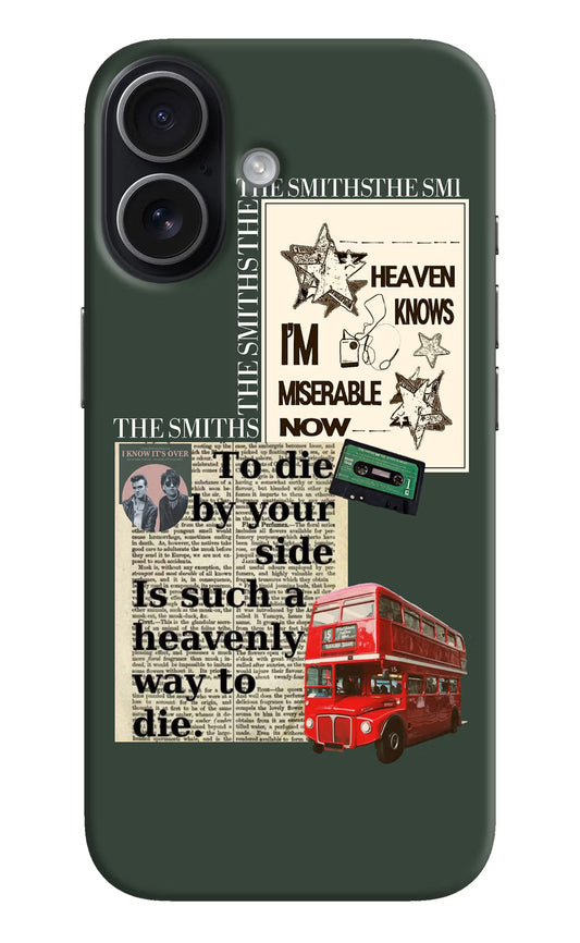 The Smiths iPhone 17 Hard Case Back Cover by Casekaro