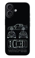 WRC'99 iPhone 17 Hard Case Back Cover by Casekaro