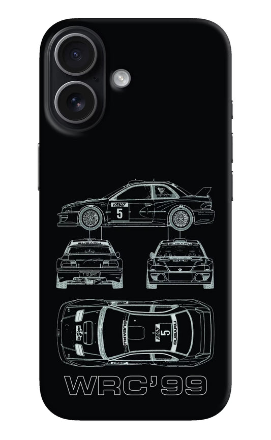 WRC'99 iPhone 17 Hard Case Back Cover by Casekaro