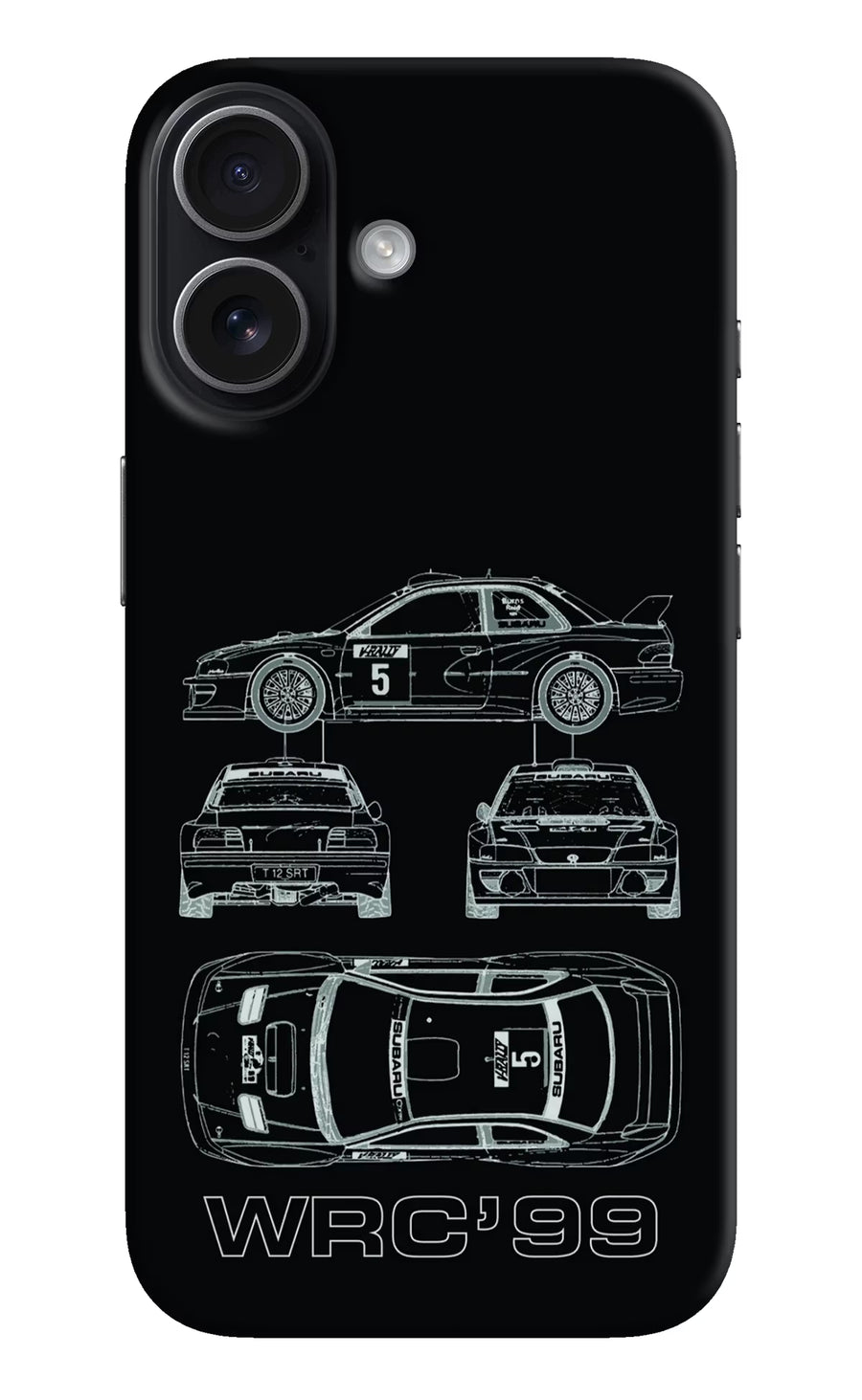 WRC'99 iPhone 17 Back Cover, Hard case