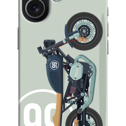 Classic Cafe Racer 99 iPhone 17 Hard Case Back Cover by Casekaro