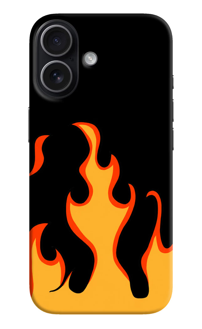 Fired Up – Black iPhone 17 Hard Case Back Cover by Casekaro