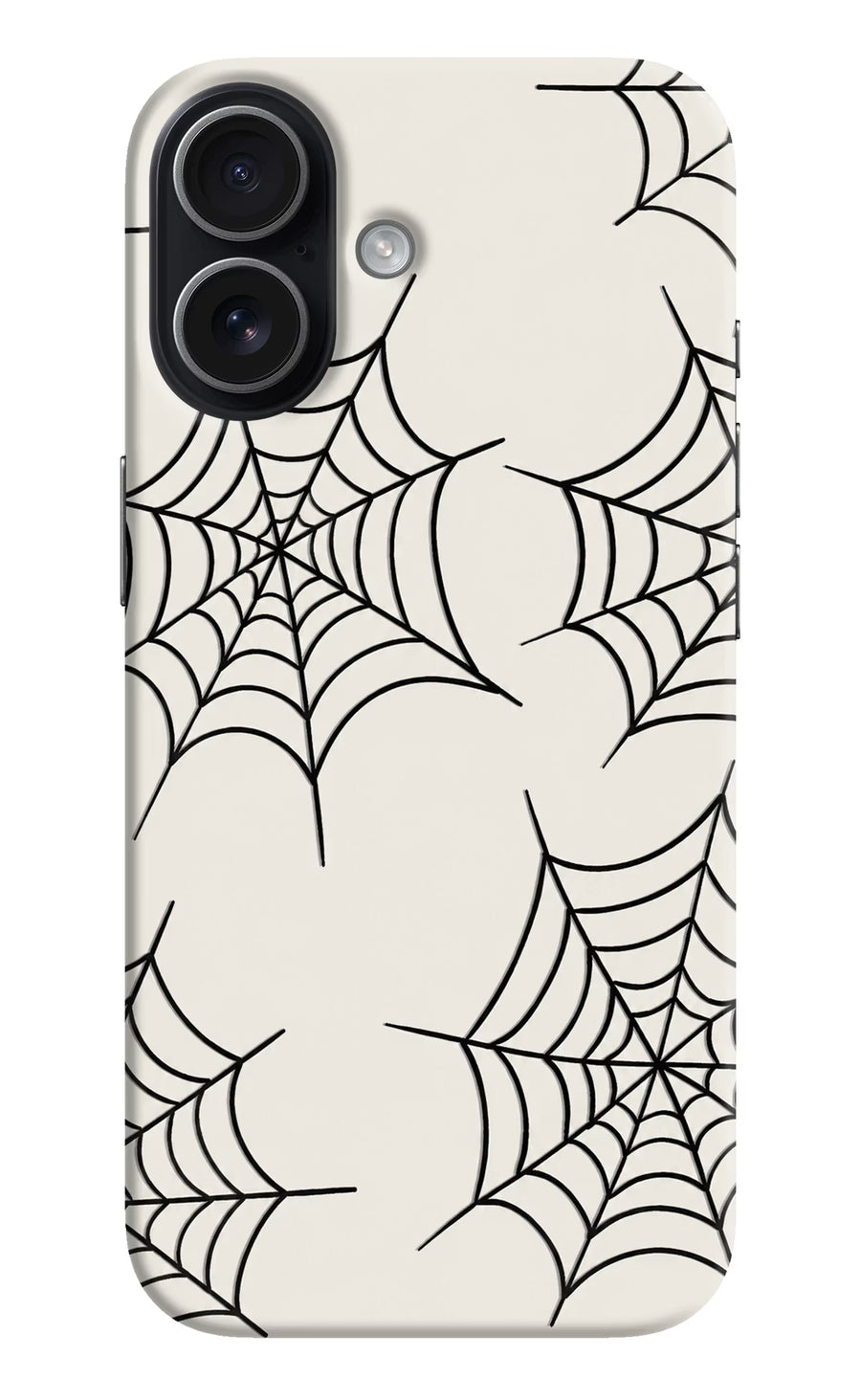 Spider Web iPhone 17 Back Cover, Hard case
