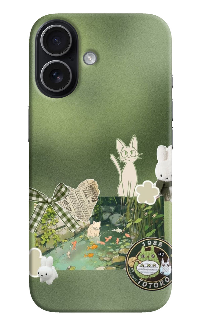 Aesthetic anime iPhone 17 Hard Case Back Cover by Casekaro
