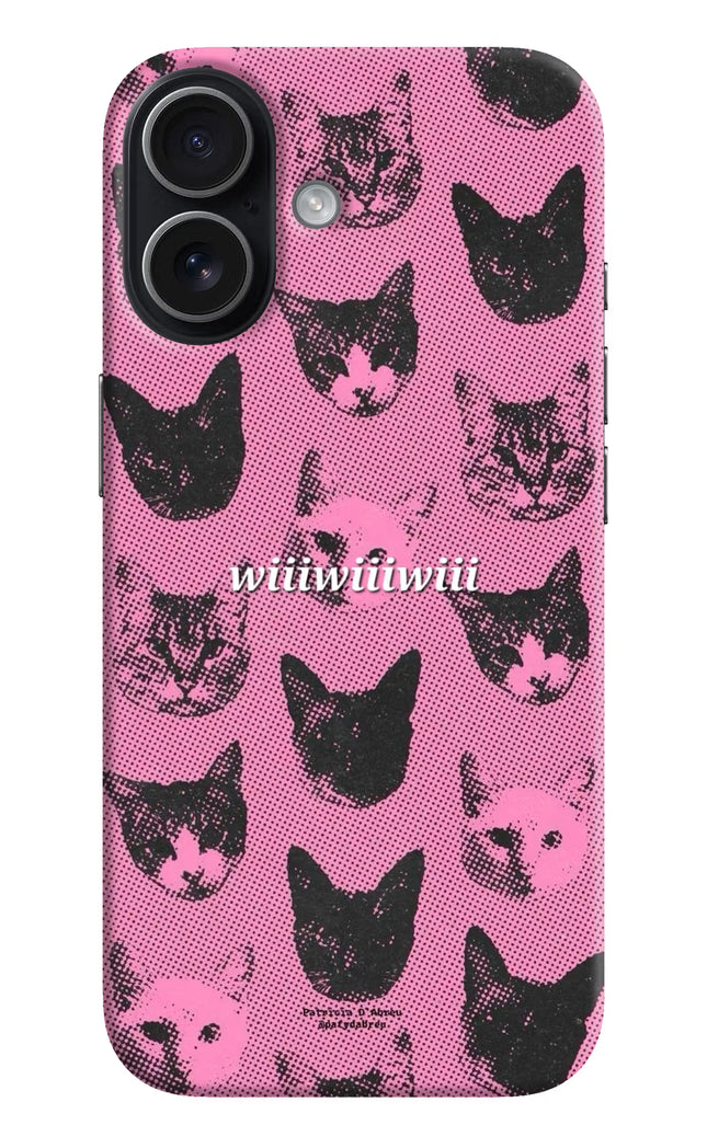 Pink Cats iPhone 17 Hard Case Back Cover by Casekaro