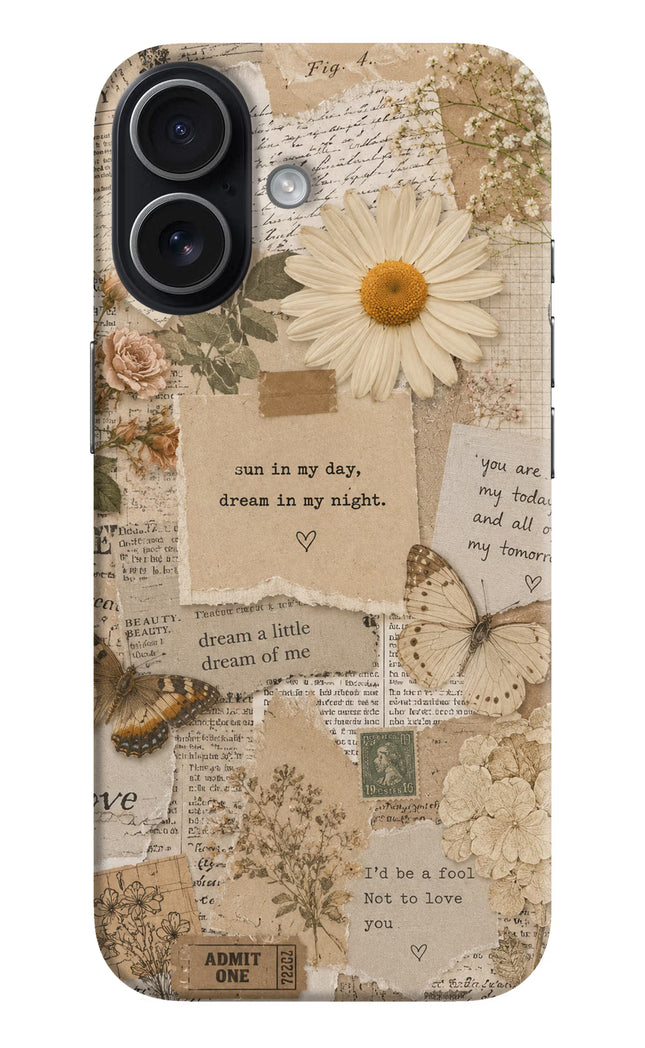 Vintage case iPhone 17 Hard Case Back Cover by Casekaro
