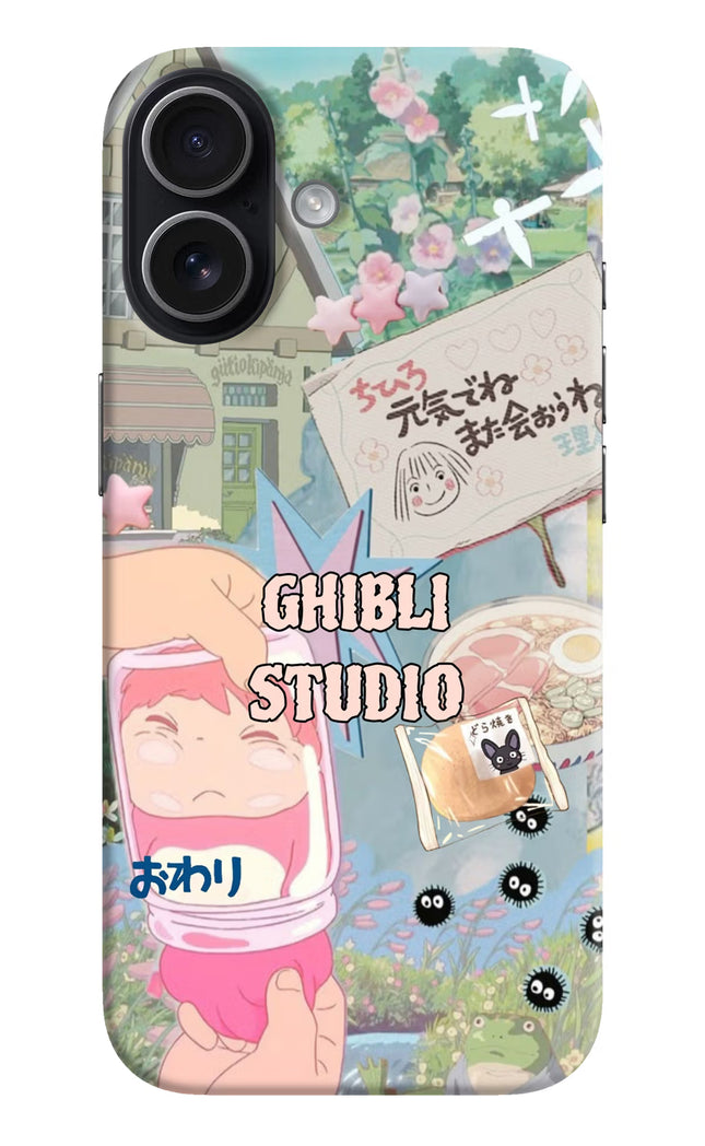 Studio Ghibli iPhone 17 Hard Case Back Cover by Casekaro