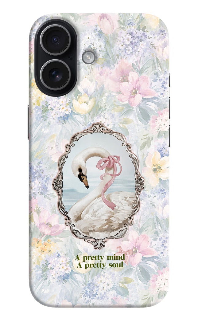 Pretty Mind Pretty Soul iPhone 17 Hard Case Back Cover by Casekaro