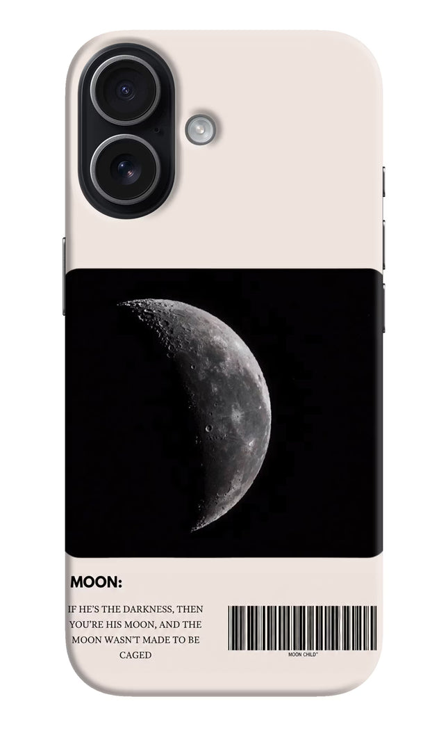 Moon Phase iPhone 17 Hard Case Back Cover by Casekaro