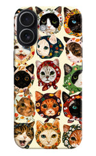 Cool Cat iPhone 17 Hard Case Back Cover by Casekaro
