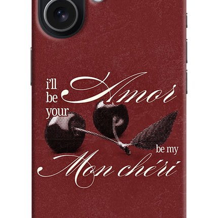 Velvet Cherry iPhone 17 Hard Case Back Cover by Casekaro