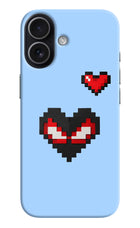 Peter Heart iPhone 17 Hard Case Back Cover by Casekaro