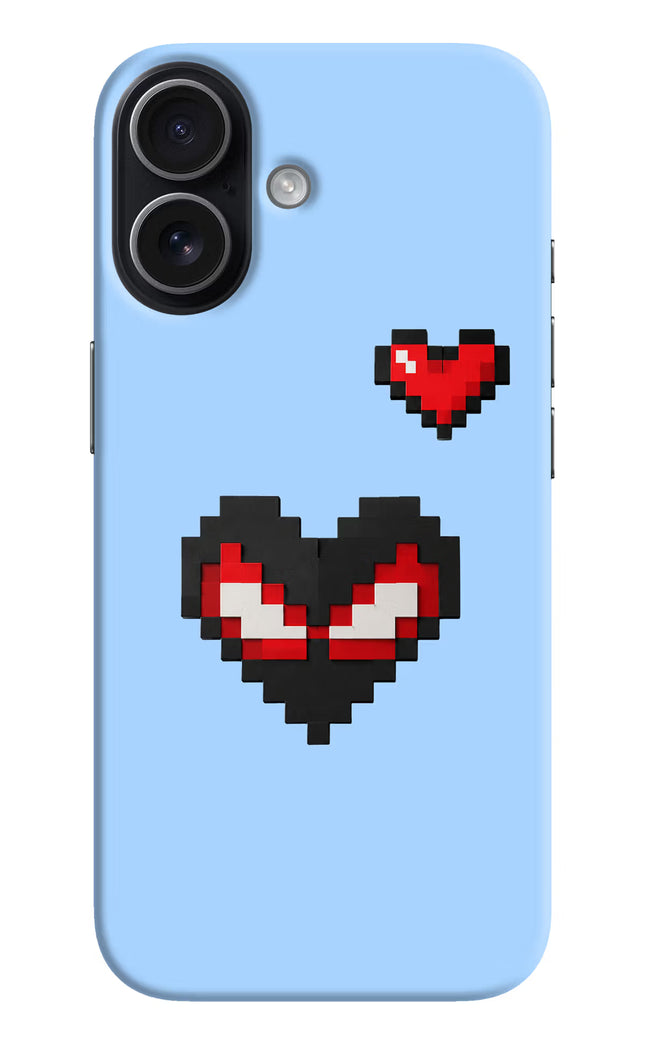 Peter Heart iPhone 17 Hard Case Back Cover by Casekaro