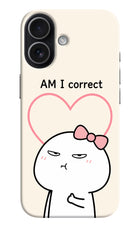 Always Right iPhone 17 Hard Case Back Cover by Casekaro