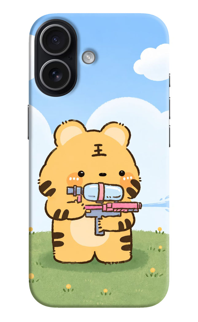 Tiger Treat iPhone 17 Hard Case Back Cover by Casekaro