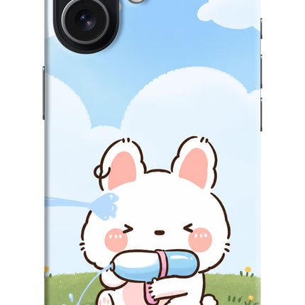 Bunny Treat iPhone 17 Hard Case Back Cover by Casekaro