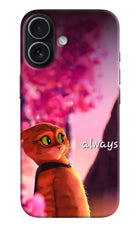 Always Cat iPhone 17 Hard Case Back Cover by Casekaro