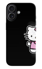 Kitty Charm iPhone 17 Hard Case Back Cover by Casekaro
