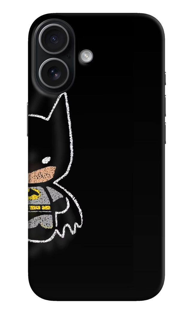 Bat Kitty iPhone 17 Hard Case Back Cover by Casekaro