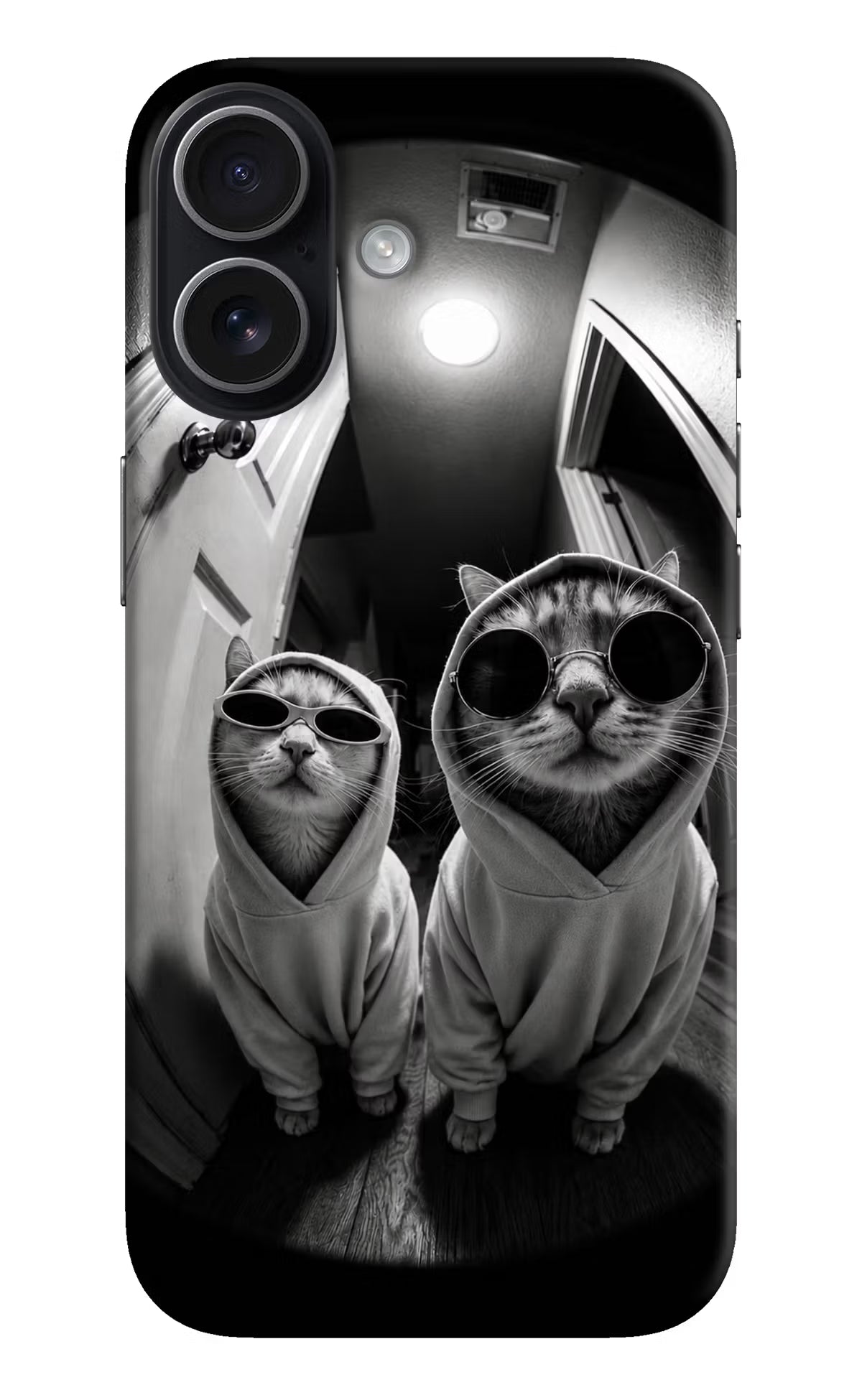 Hood Cats iPhone 17 Back Cover
