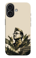 Netaji Rising iPhone 17 Hard Case Back Cover by Casekaro