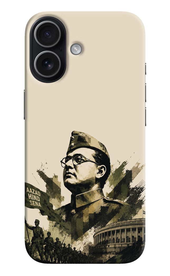 Netaji Rising iPhone 17 Back Cover