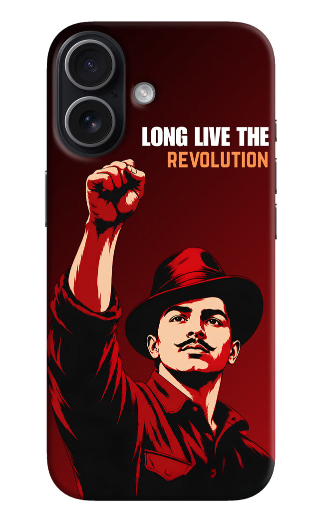 Bhagat Singh Revolution iPhone 17 Back Cover