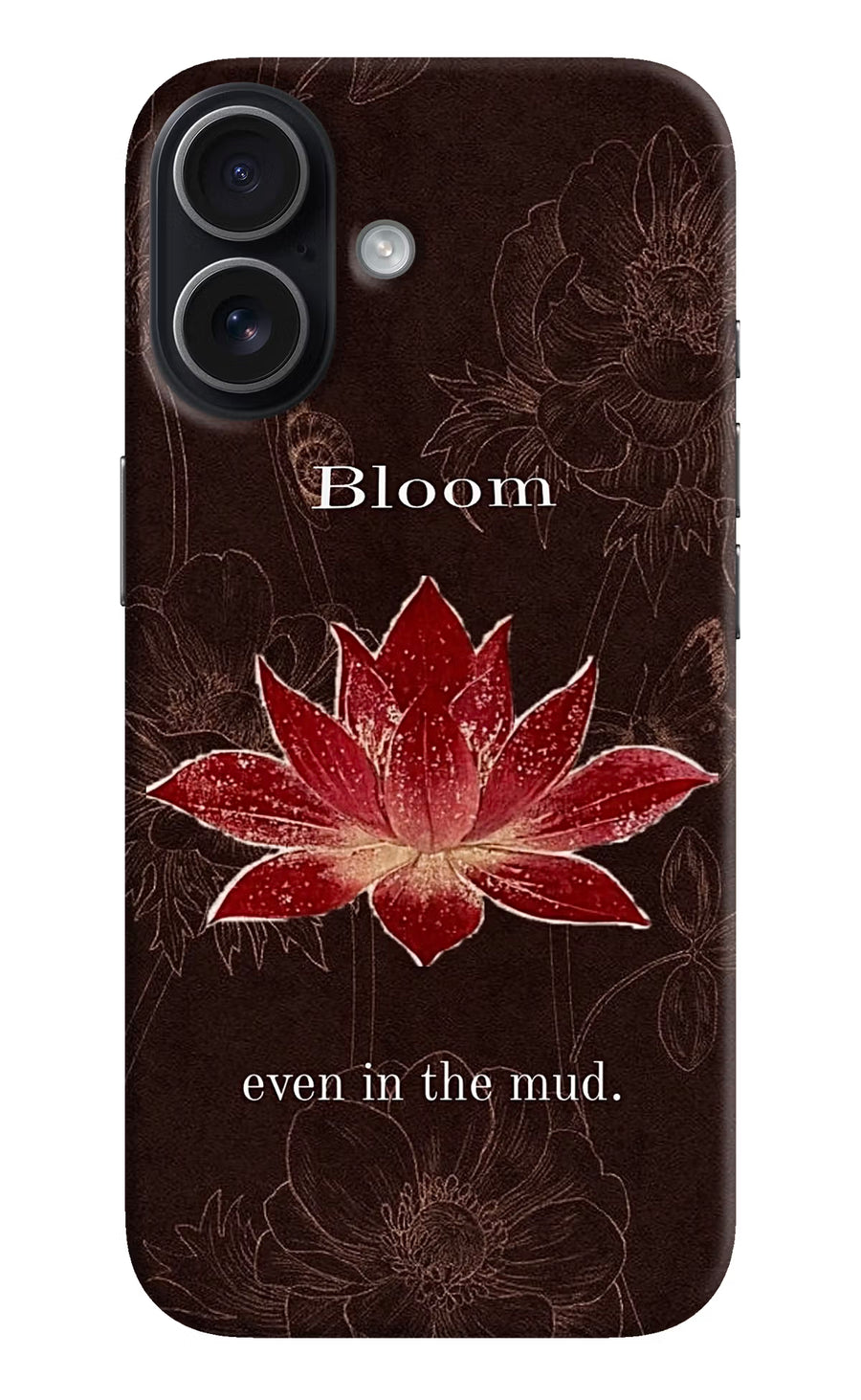 Bloom iPhone 17 Back Cover, Hard case